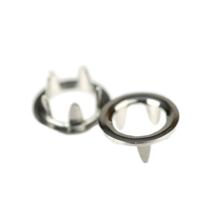 7MM METAL OPEN PRONG NICKEL