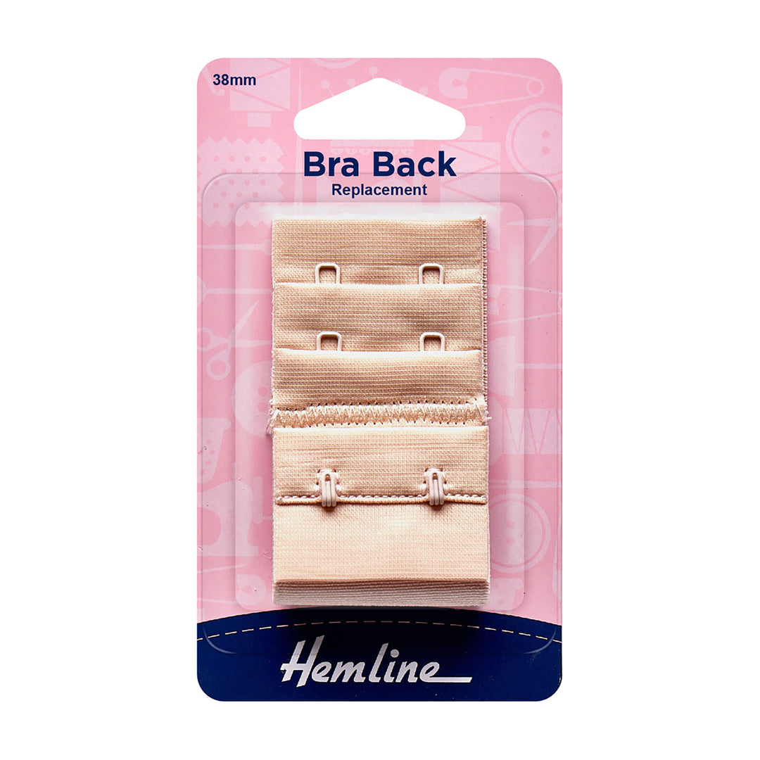 38MM BRA BACK REPLACEMENT (2-HOOK) – JackStock Haberdashery