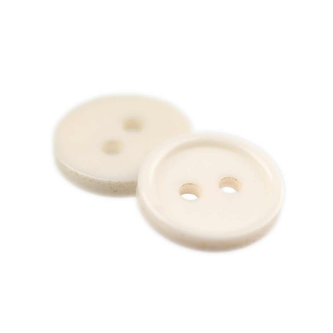 TWO-HOLE RIM BUTTON BONE