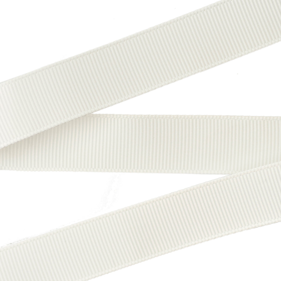 POLYESTER GROSGRAIN - OFF-WHITE