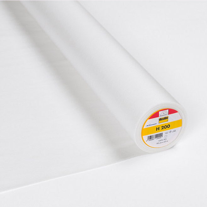 90CM VLIESELINE LIGHTWEIGHT FUSIBLE INTERLINING H200