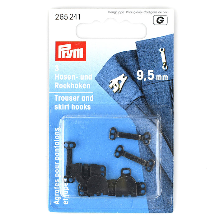 9.5MM SEW-ON HOOK & BAR