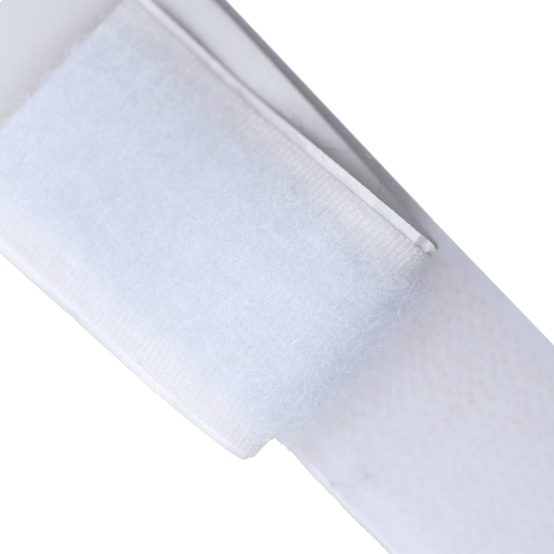 ADHESIVE HOOK & LOOP TAPE (LOOP ONLY) - WHITE