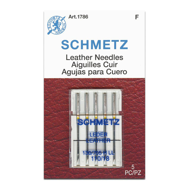 Schmetz Domestic Machine Needles for Leather
