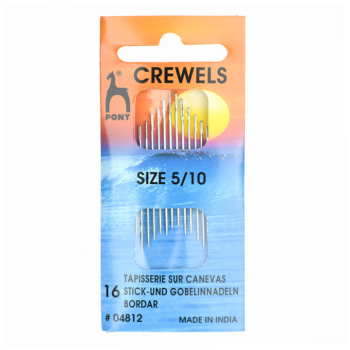 PONY HAND-SEWING NEEDLES: CREWEL/EMBROIDERY