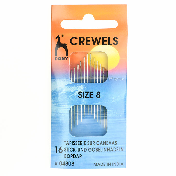 PONY HAND-SEWING NEEDLES: CREWEL/EMBROIDERY