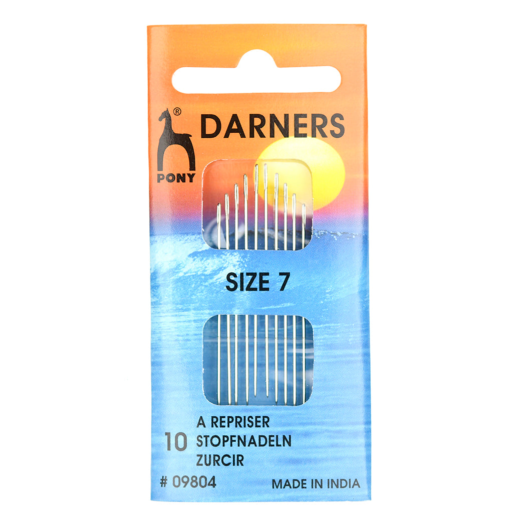 PONY HAND-SEWING NEEDLES: DARNERS