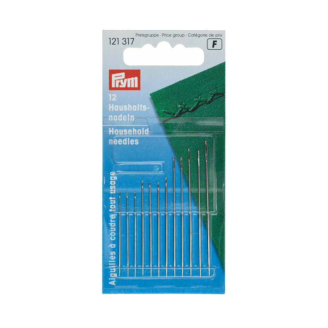 PRYM HAND-SEWING NEEDLES: HOUSEHOLD ASSORTMENT