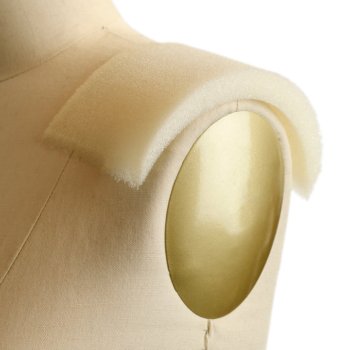 UNCOVERED FOAM SHOULDER PADS