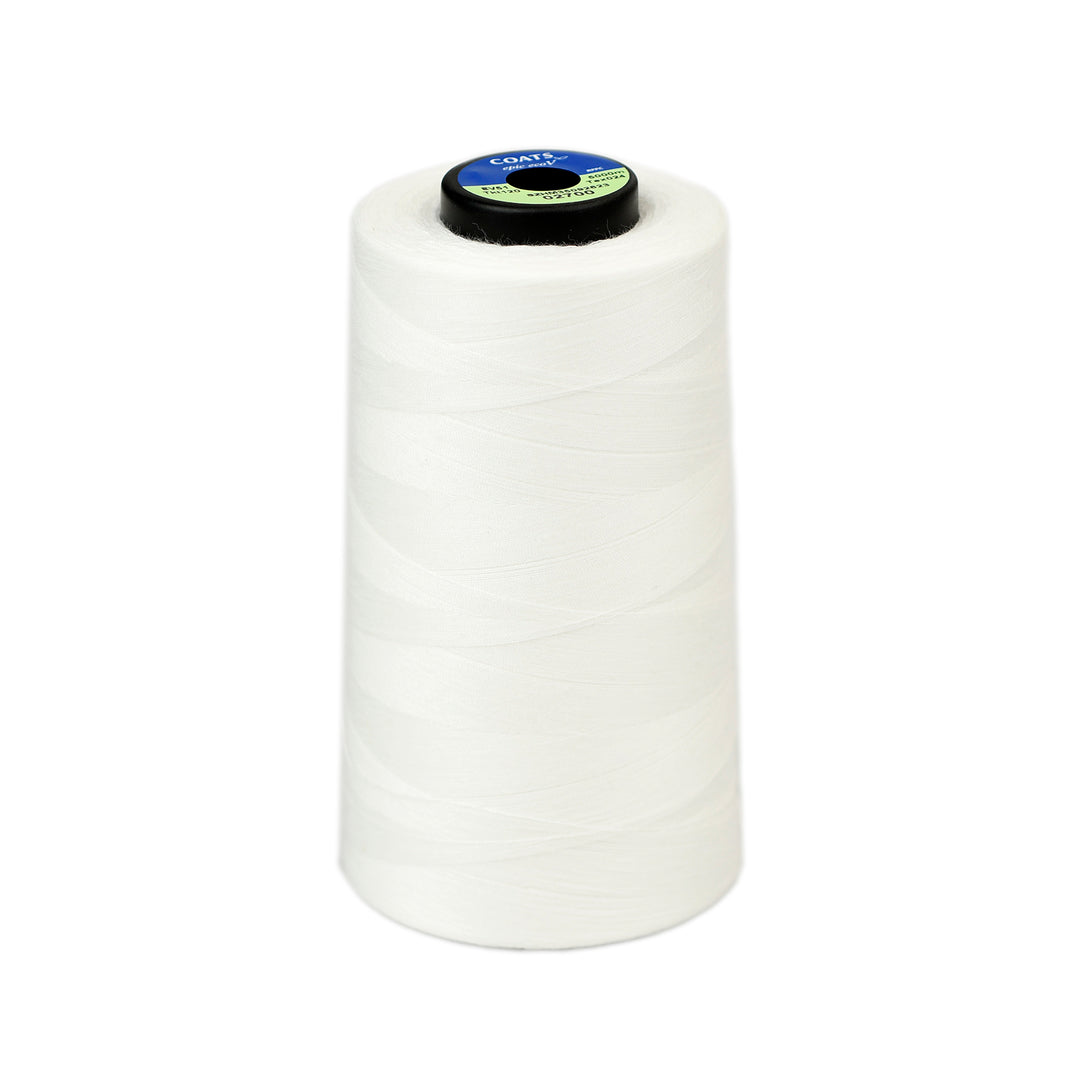 EPIC ECO-VERDE 100% RECYCLED THREAD TKT 120 5000M COL WHITE