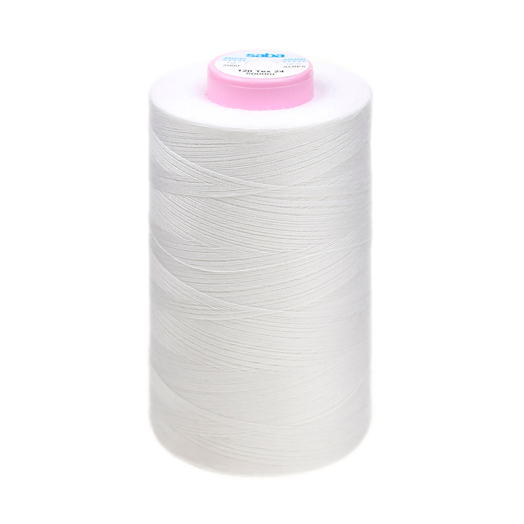 SABA THREAD TKT 120 COL 2000 WHITE