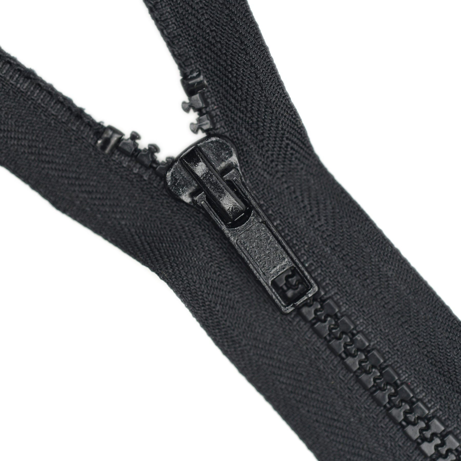 CHUNKY NO.5 CLOSED END ZIP COL BLACK JackStock Haberdashery