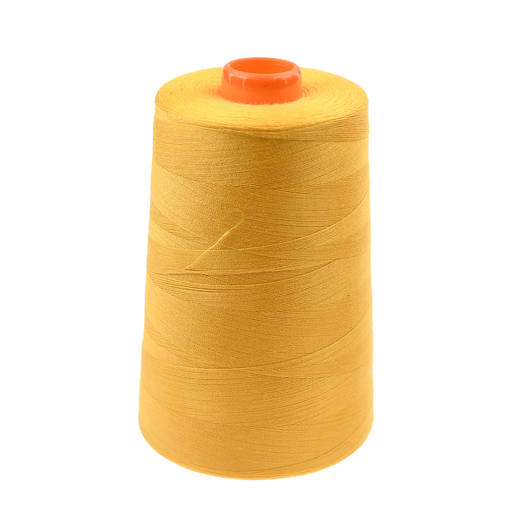 SPUN POLYESTER THREAD 5000M STRAW YELLOW