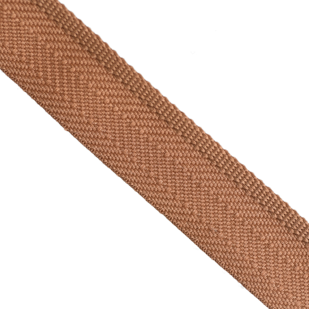 15MM POLYESTER TALONNETTE/ KICK TAPE TAN